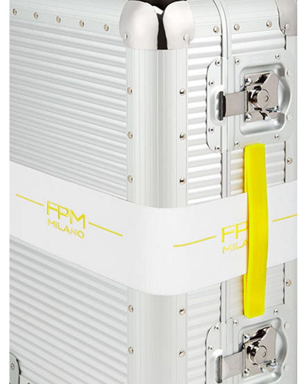Fpm Milano White Bank S Fluo Elastic Belt M for men