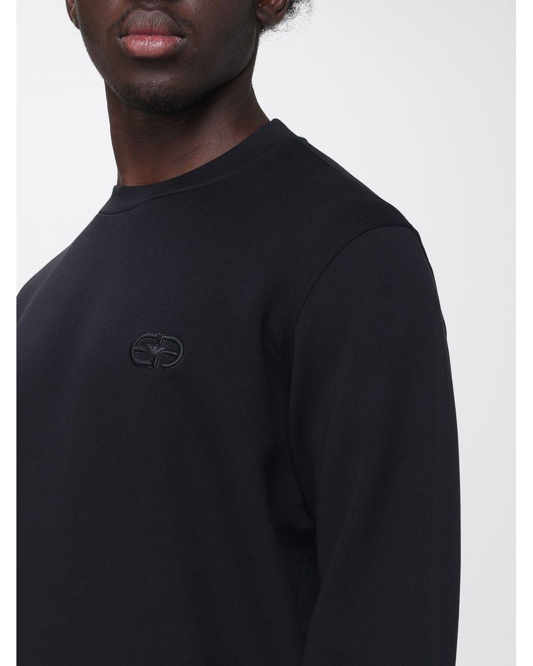 Emporio Armani Blue Sweatshirt for men