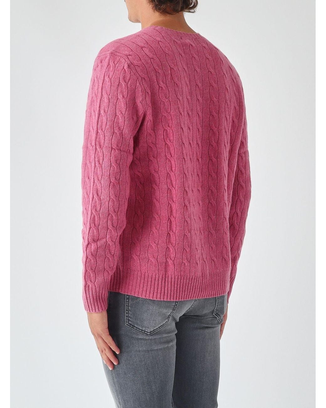 Polo Ralph Lauren Red Crewneck Jumper for men