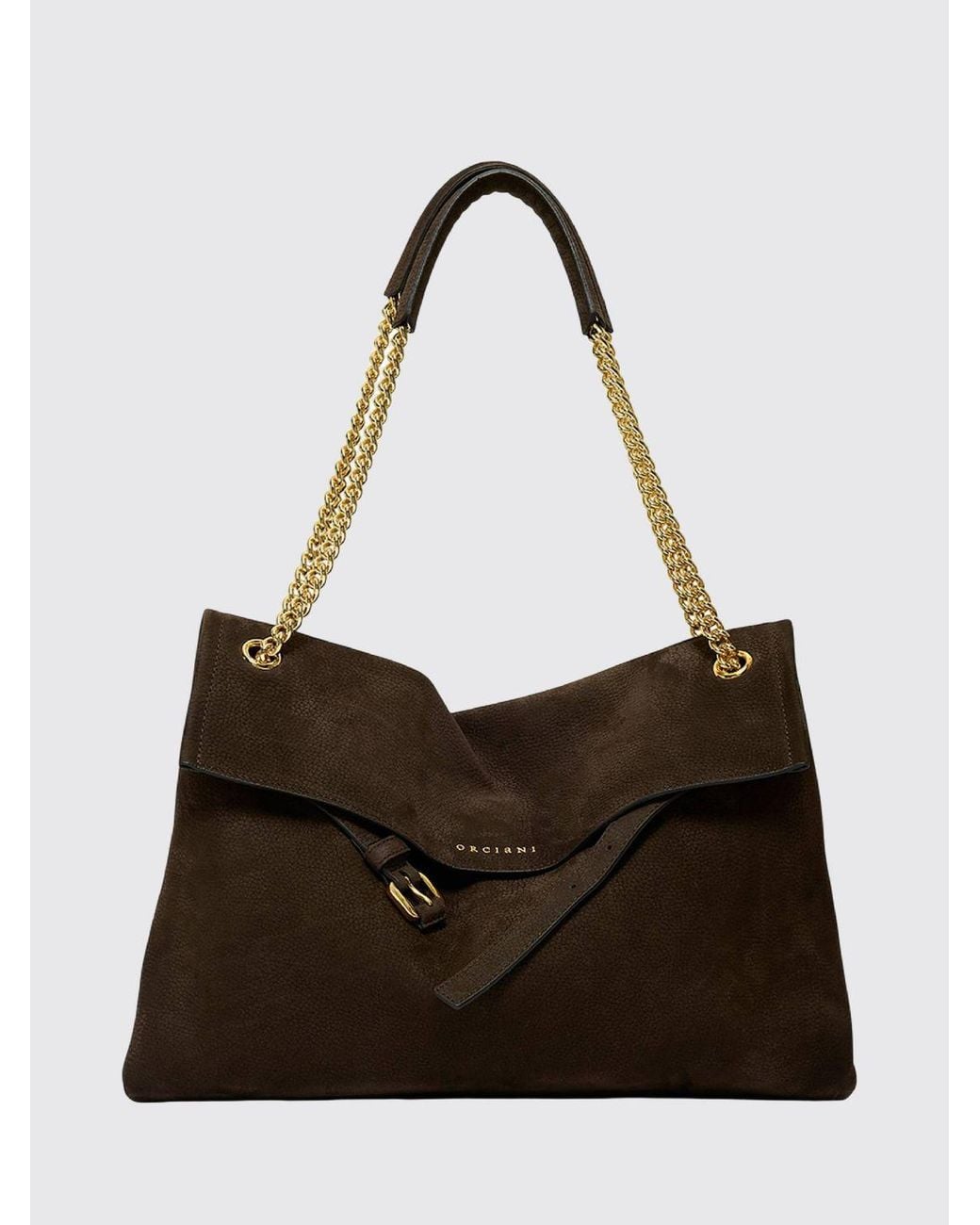 Orciani Brown Crossbody Bag