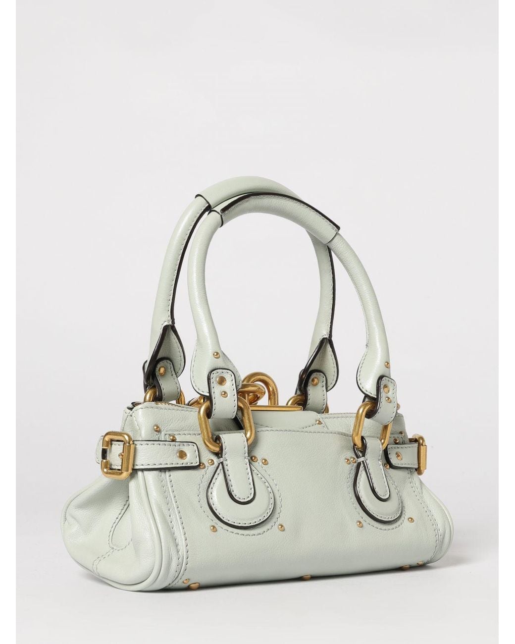 Chloé Metallic ChloÉ Paddington Ledertasche
