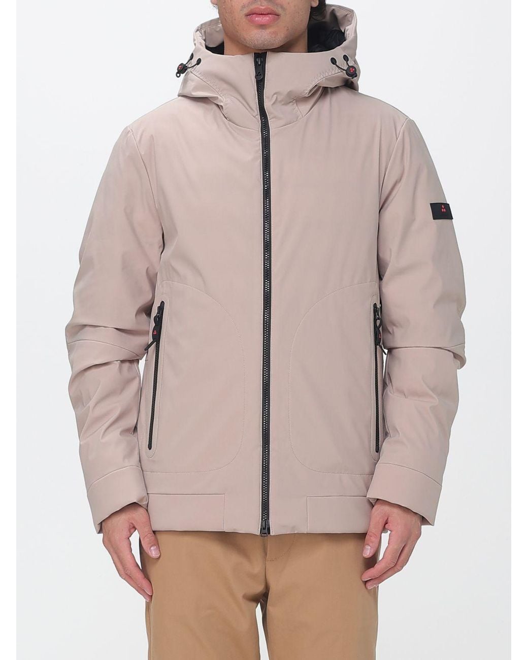 Peuterey Natural Loge Hooded Jacket With Primaloft Padding for men
