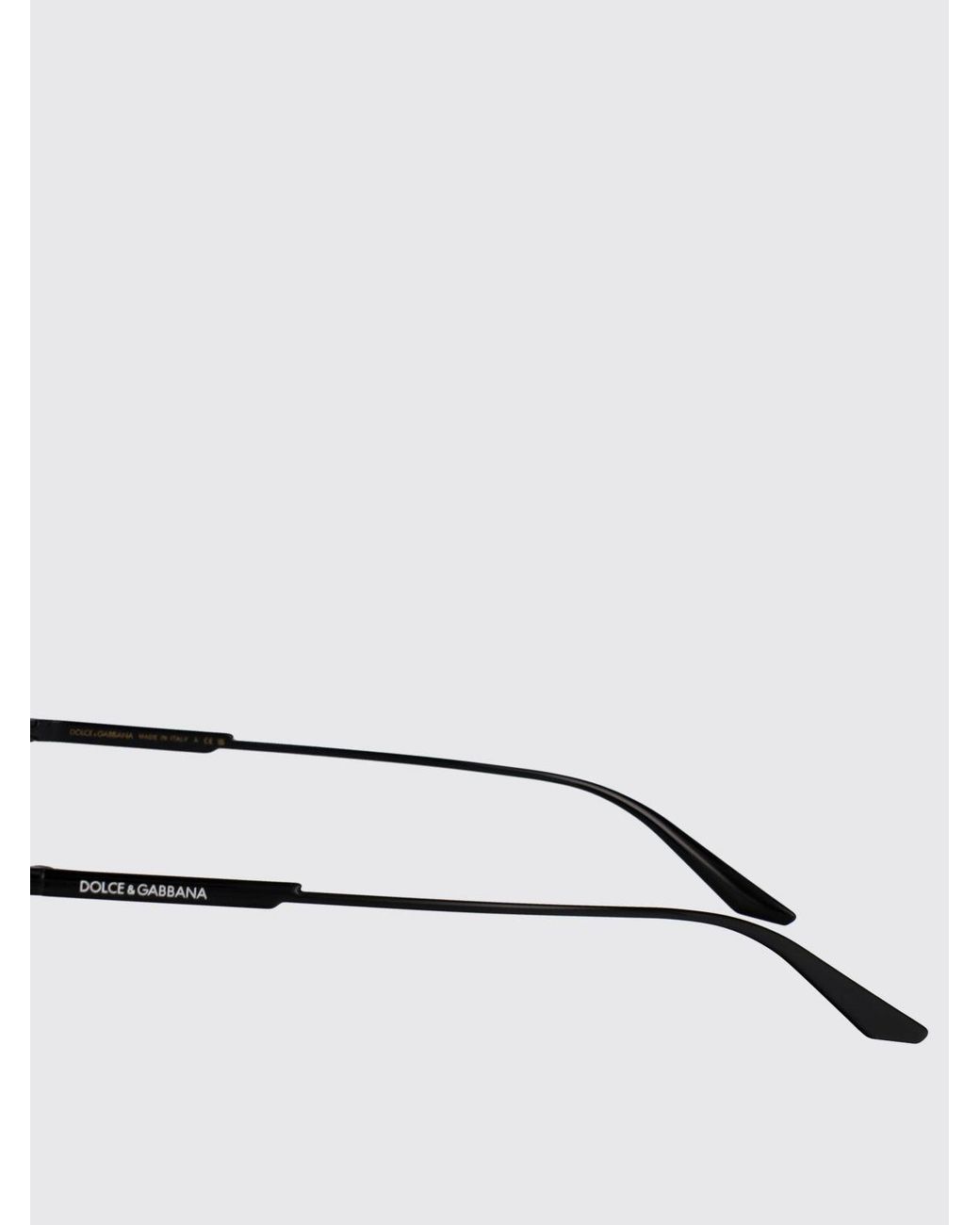 Dolce & Gabbana Black Dolce &Amp Gabbana Dg 2309 Metal Sunglasses for men
