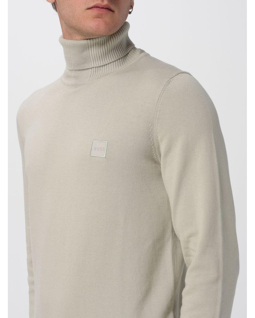 Boss Natural Jumper for men