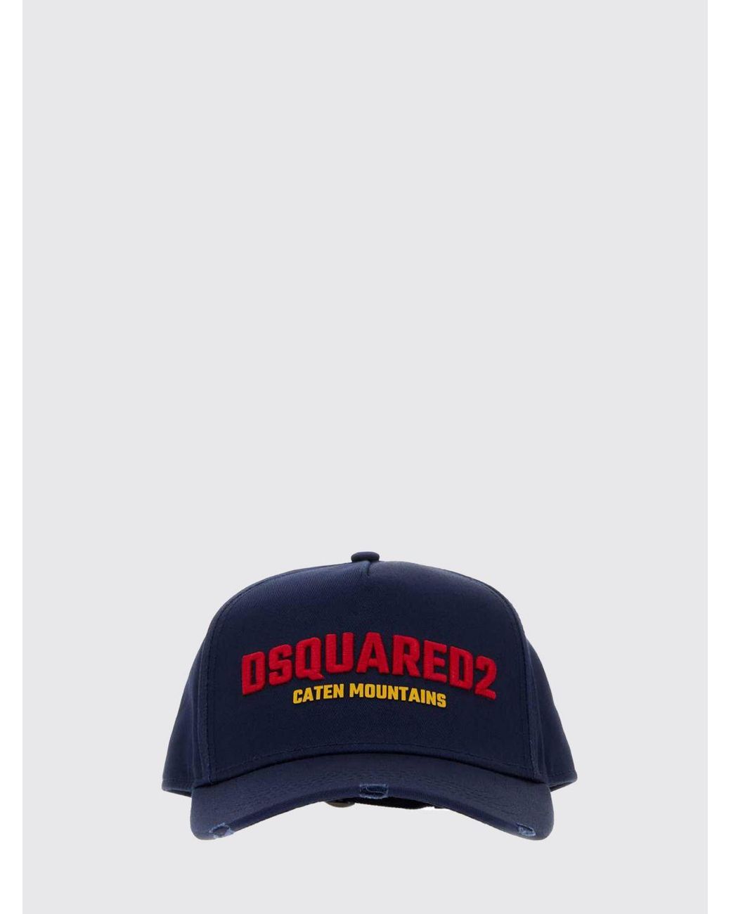DSquared² Baseballkappe Aus Baumwolle Mit Gesticktem Logo Und Verstellbarem Riemen in Blue für Herren