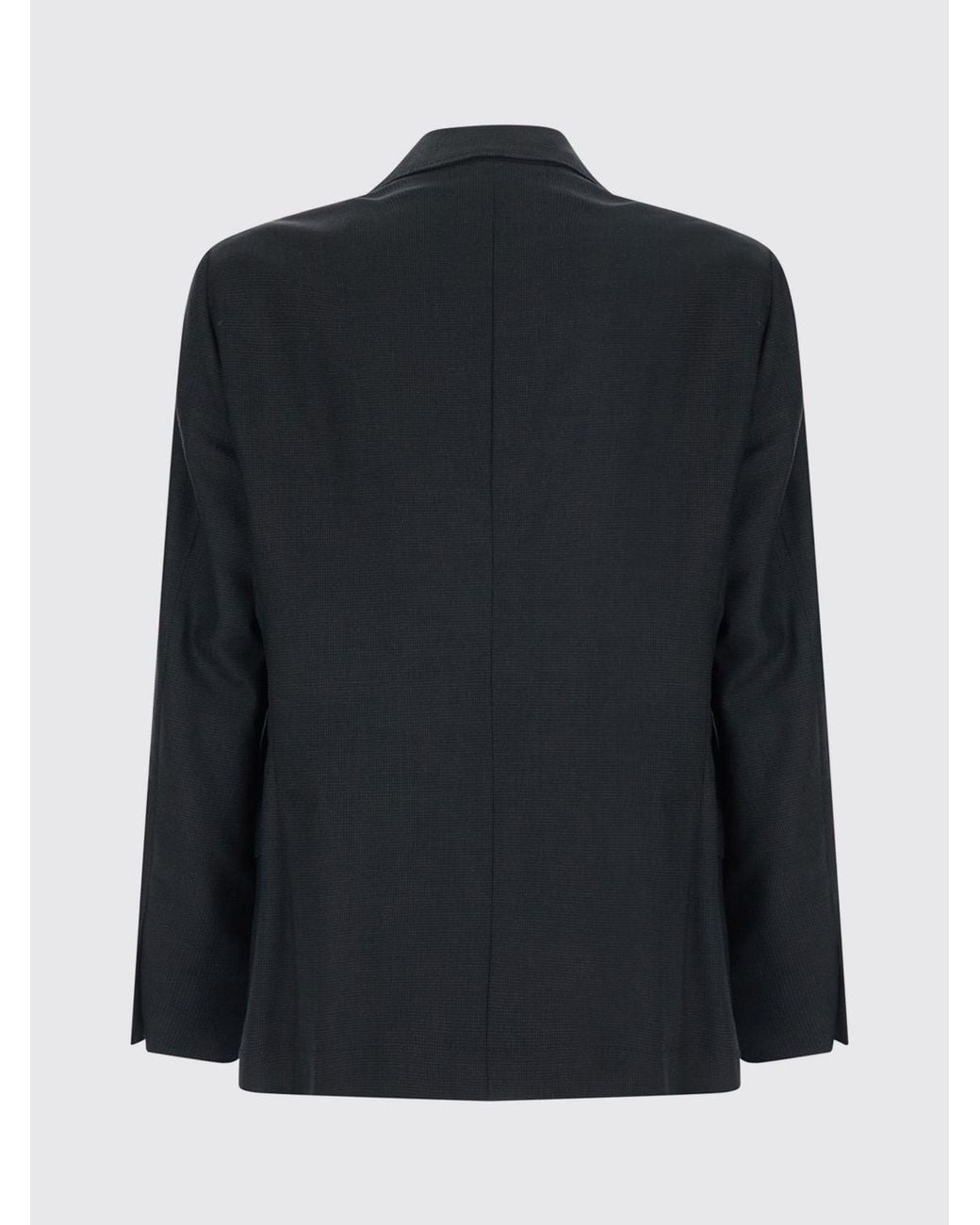 Brunello Cucinelli Blue Single-Breasted Pure Cashmere Blazer With Peak Lapels for men