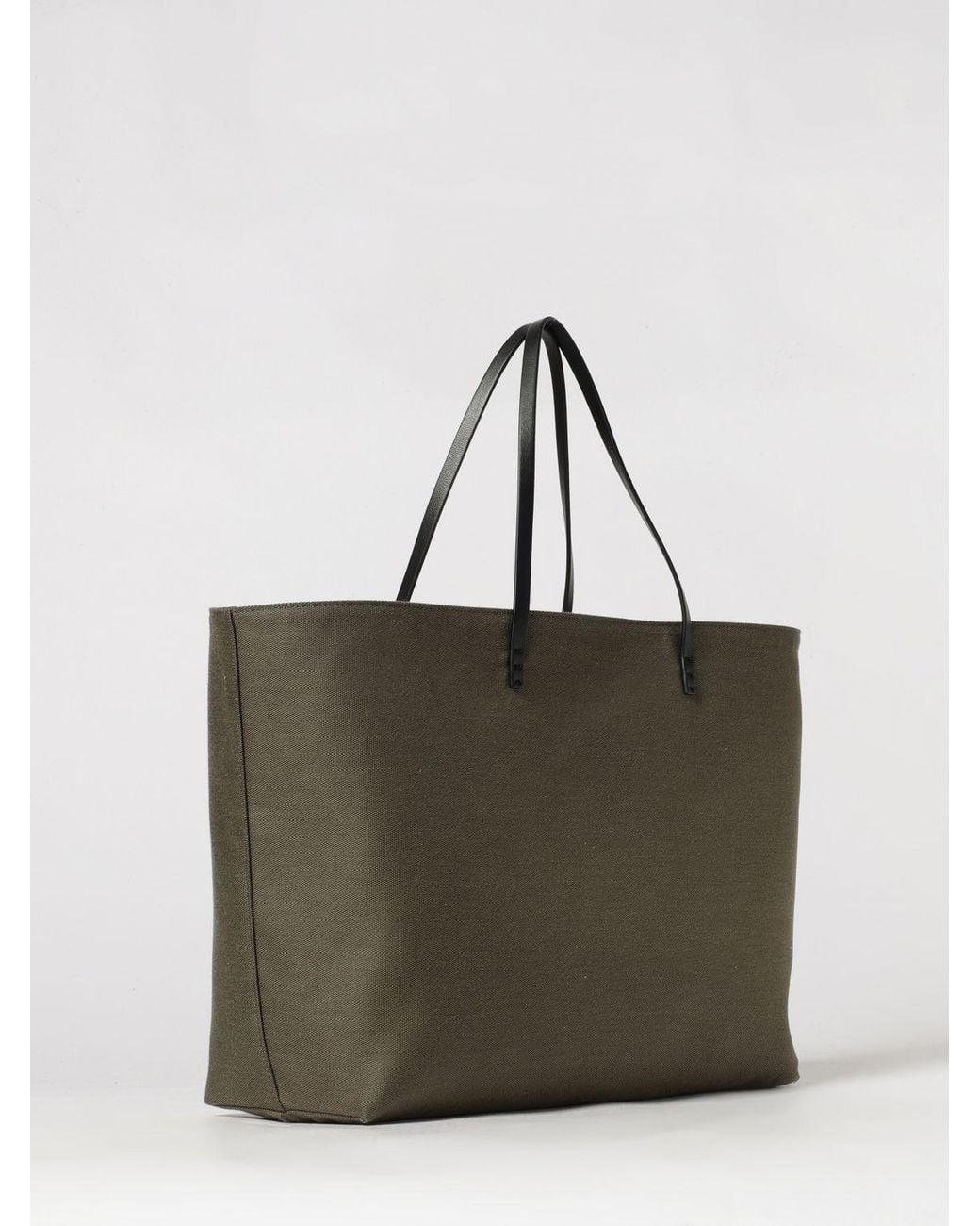 Fendi Multicolor Roll Cotton Blend Tote Bag With Printed Logo And Double Leather Handles for men