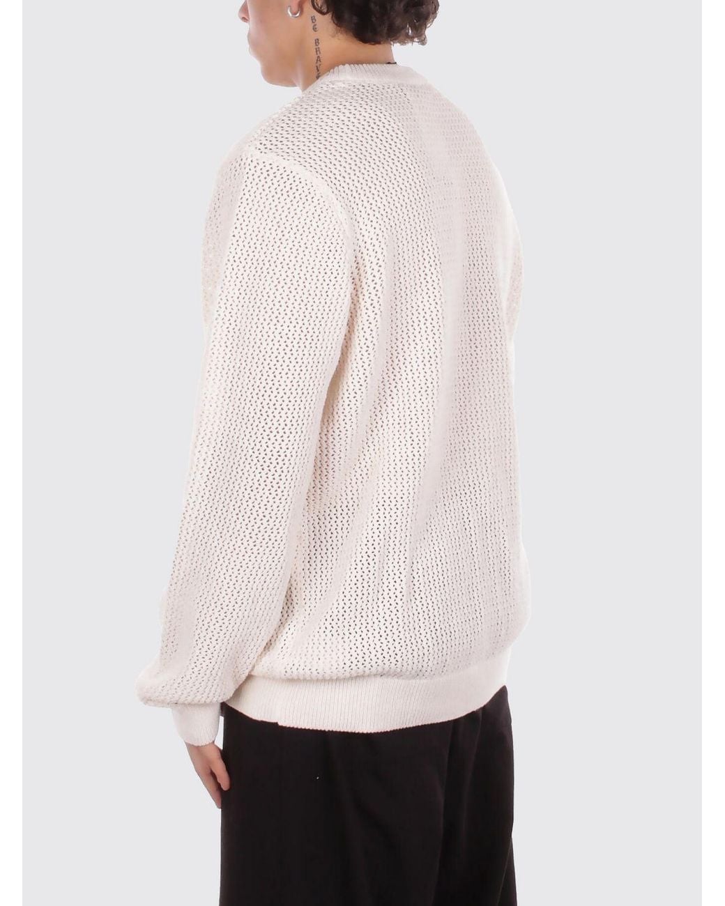Carhartt White Cotton Blend Pullover for men