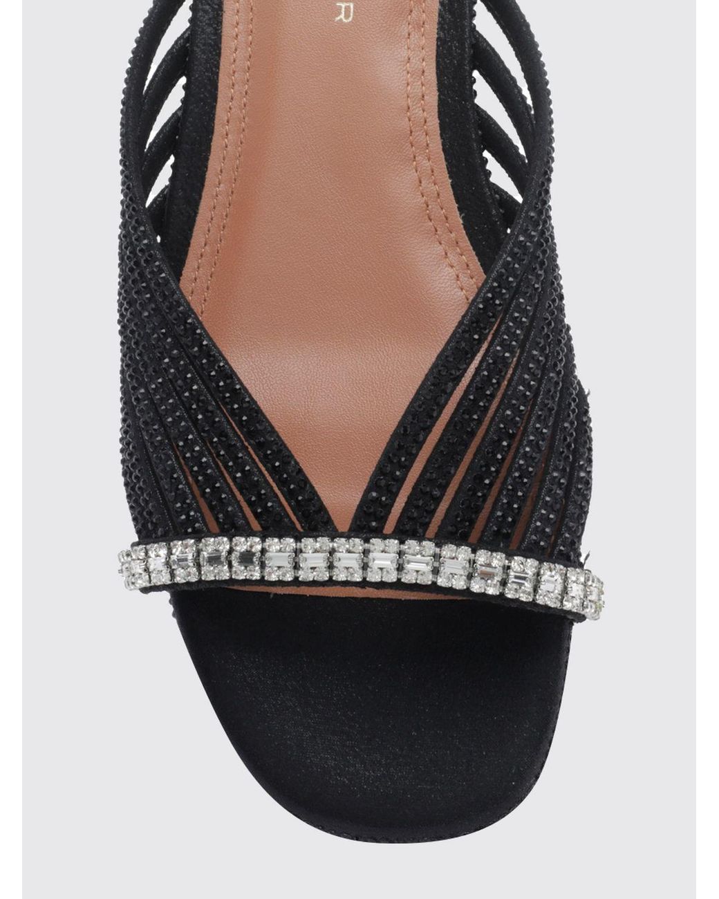 Kurt Geiger White Embellished Low-Heeled Mules