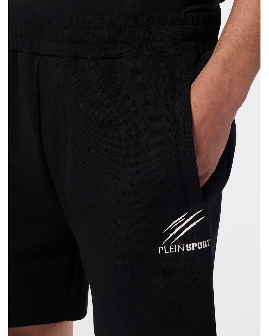 Philipp Plein Black Shorts for men