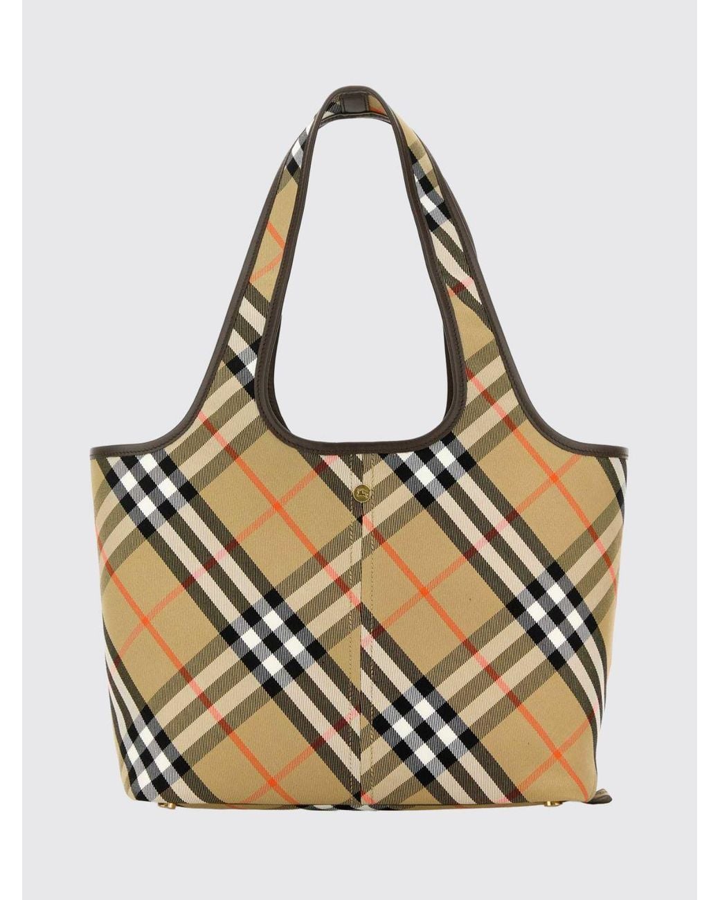 Burberry Metallic Small Tote Bag
