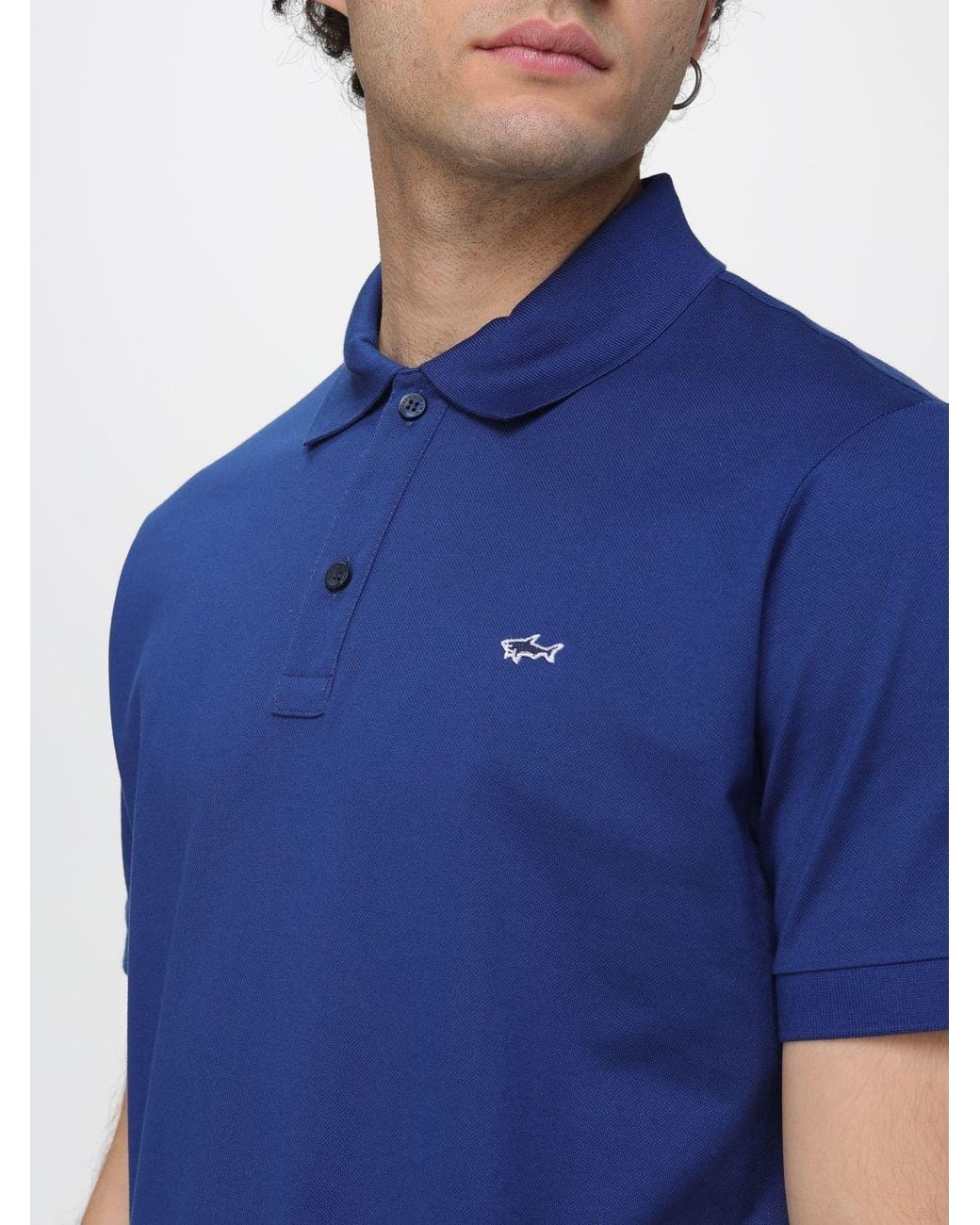 Paul & Shark Blue Polo Shirt for men