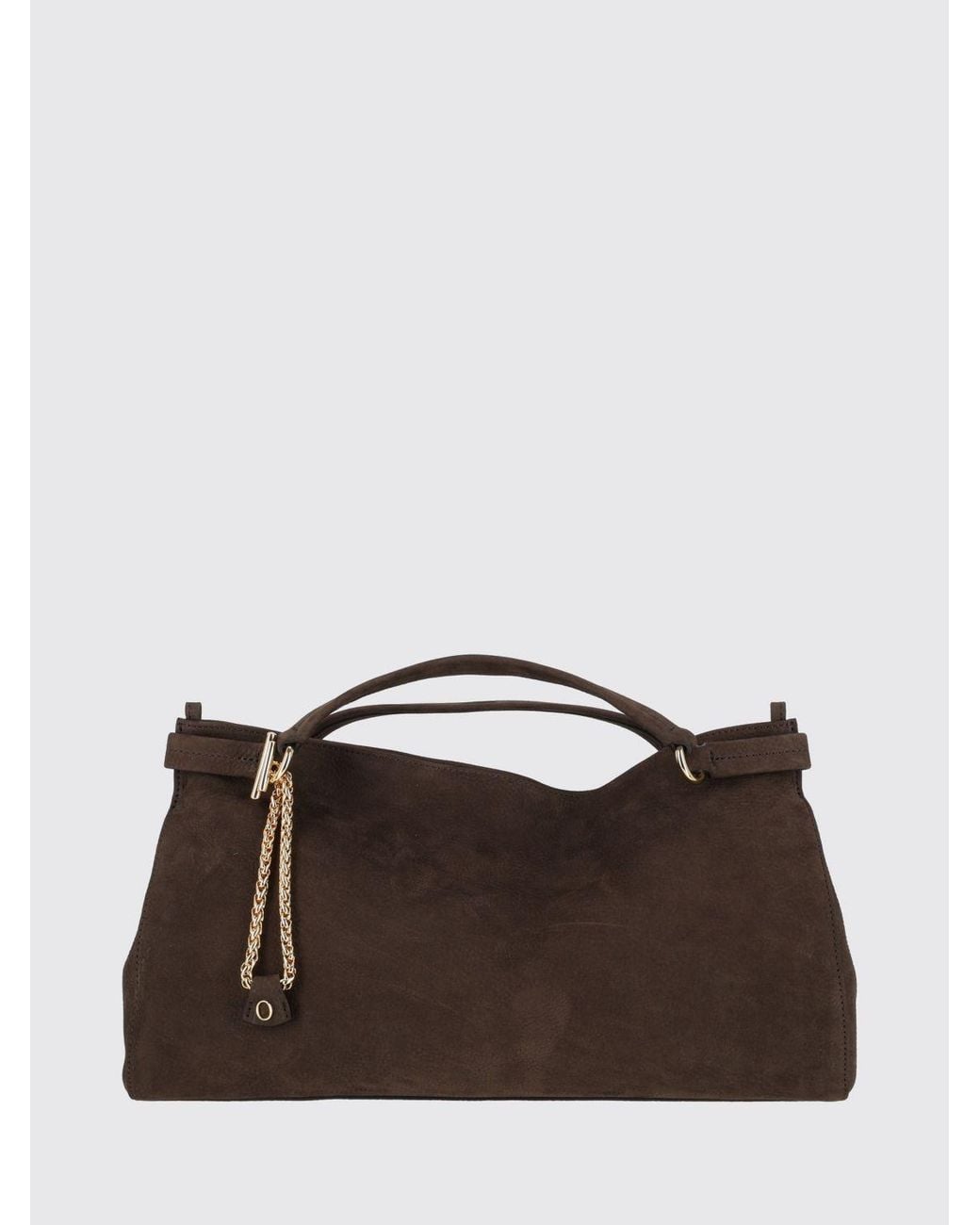 Orciani Brown Virgo Handbag