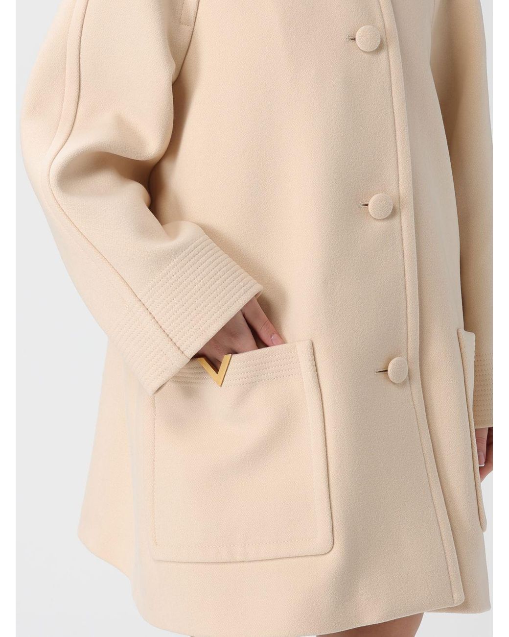 Valentino Natural Trench Coat