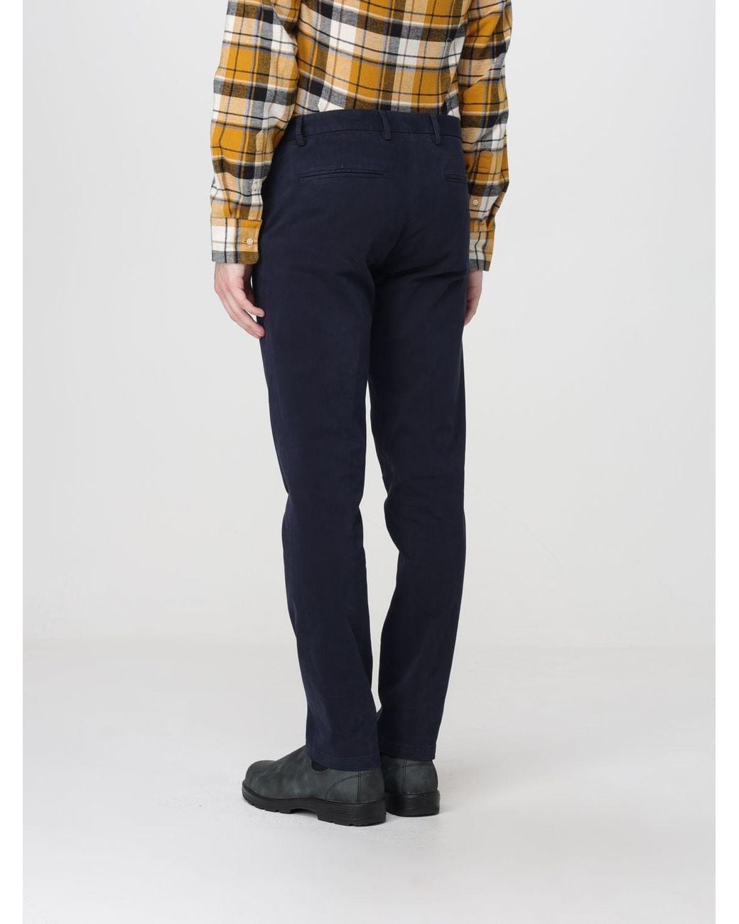 Brooksfield Blue Pants for men