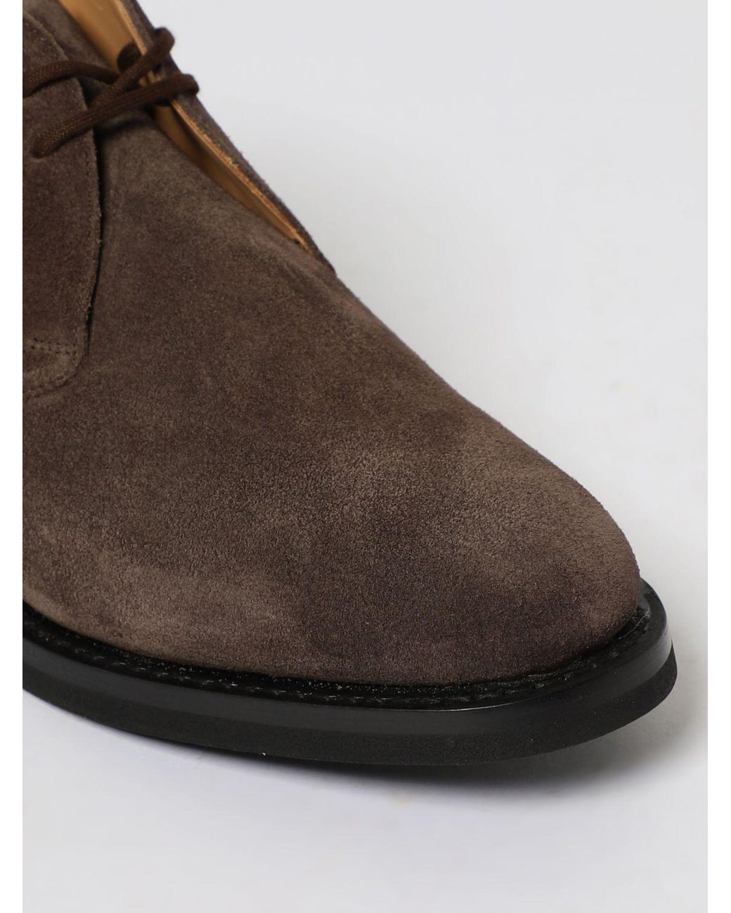 Church's Brown Suede Desert Boots for men