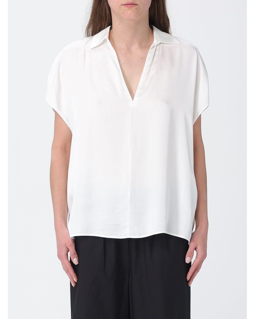 Liu Jo White Satin Blouse