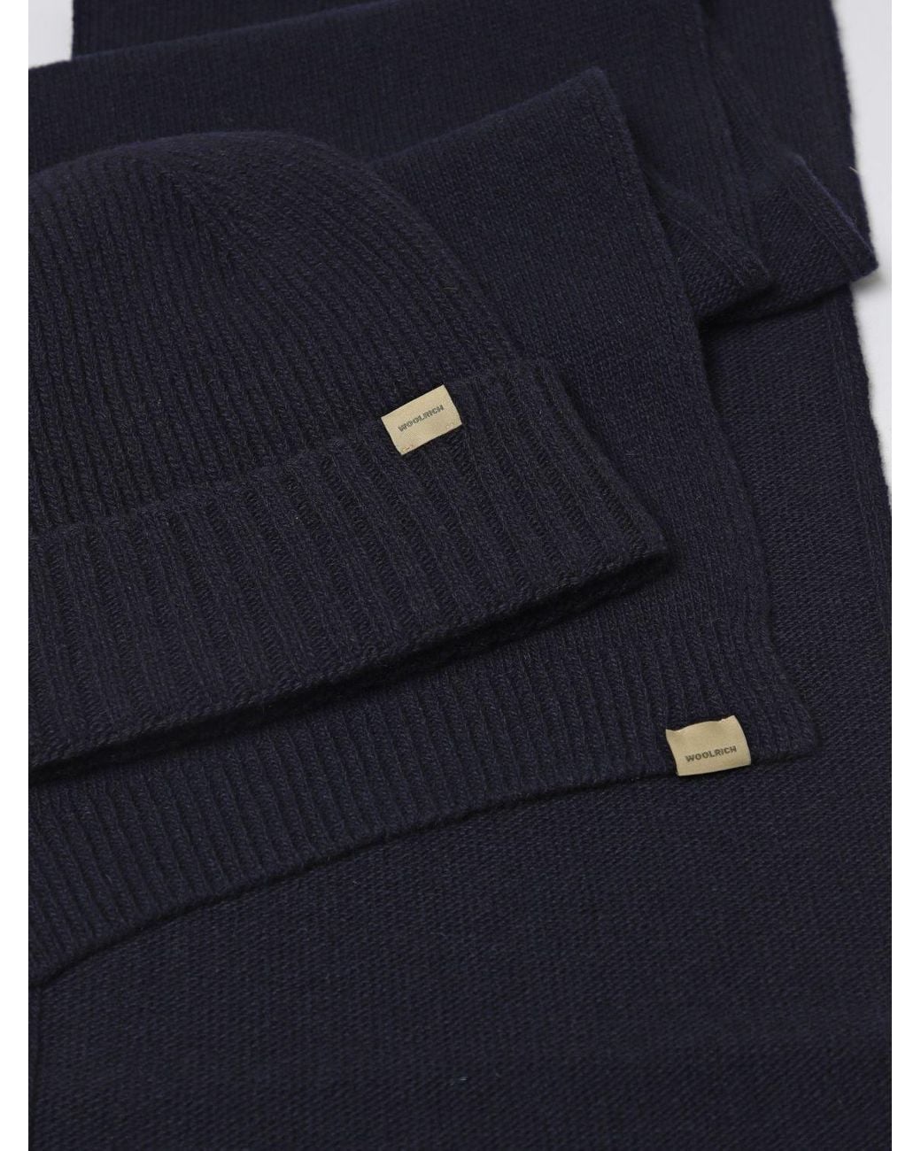 Woolrich Blue Hat for men