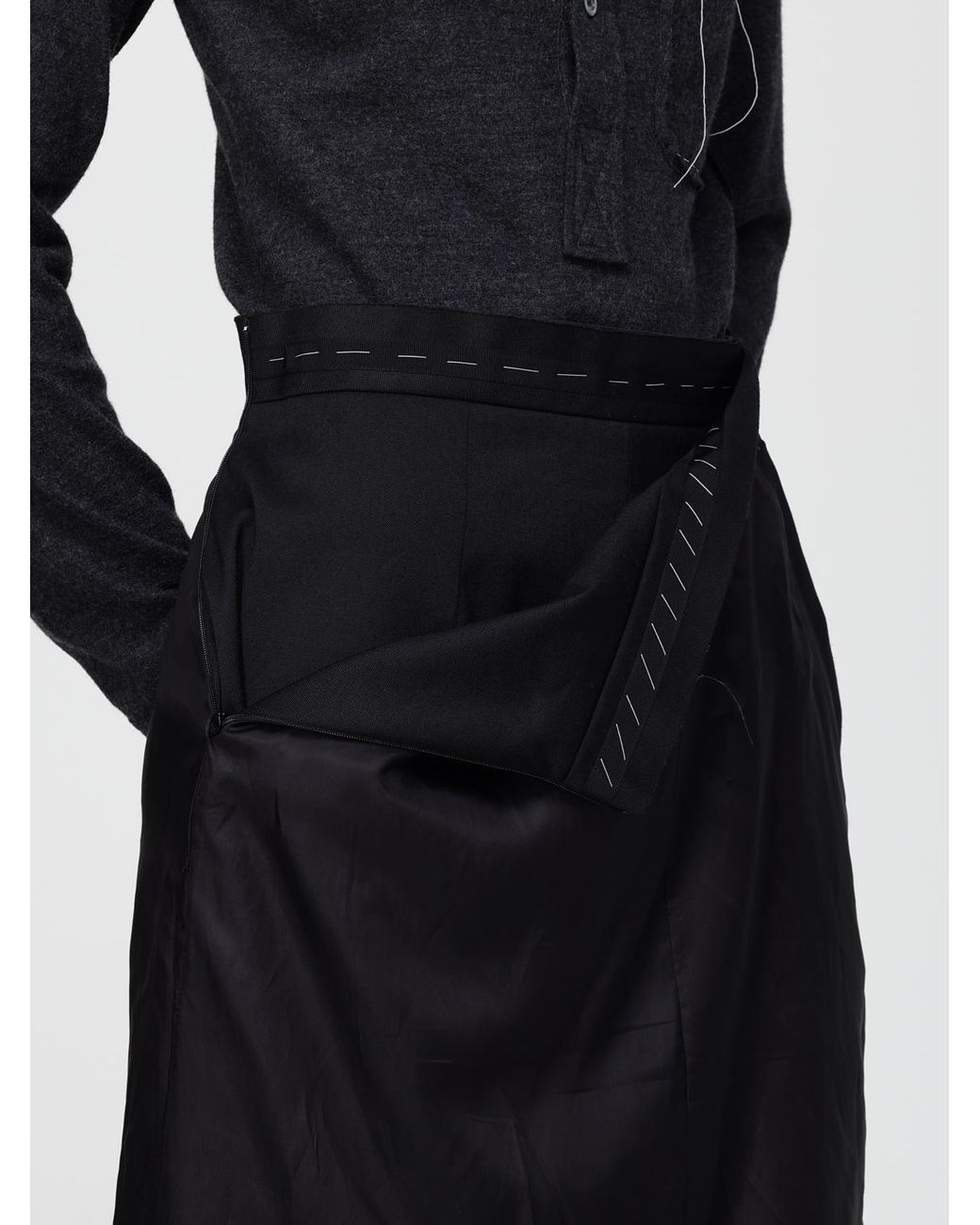 Maison Margiela Blue Kleid Damen