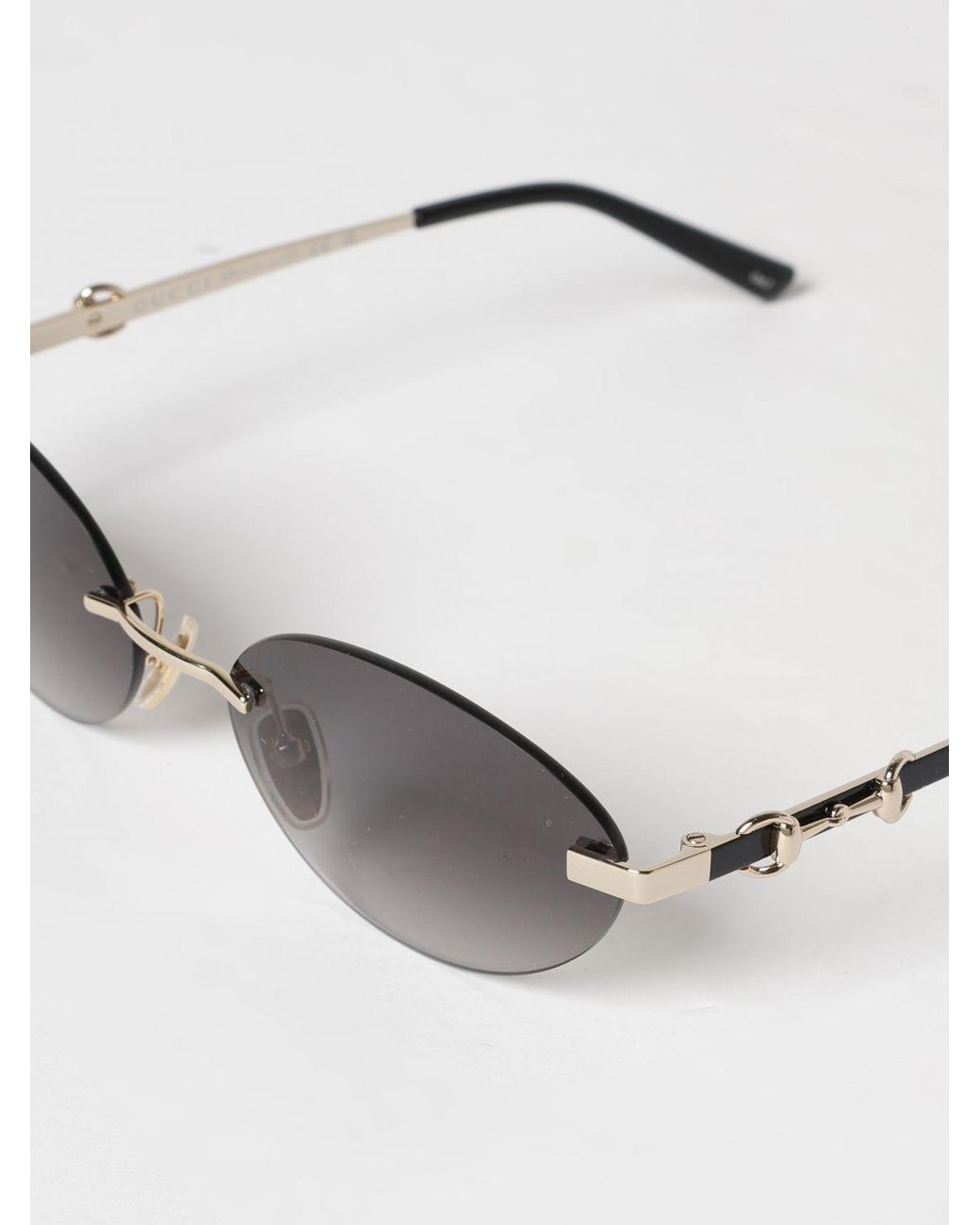Gucci Black Gg2051S Metal And Acetate Sunglasses