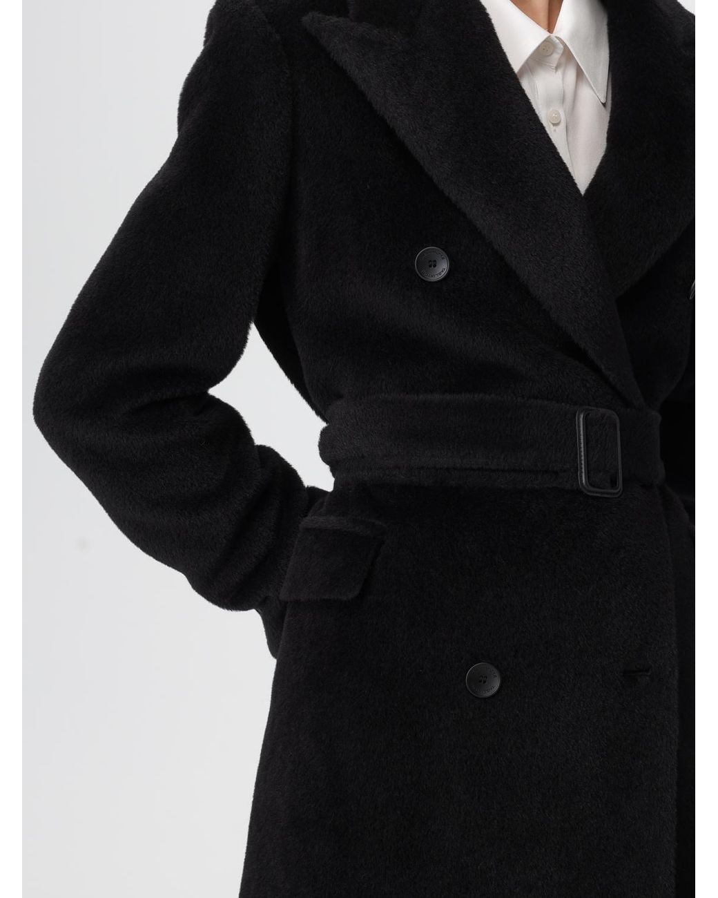 Abrigo Mujer Tagliatore de color Black