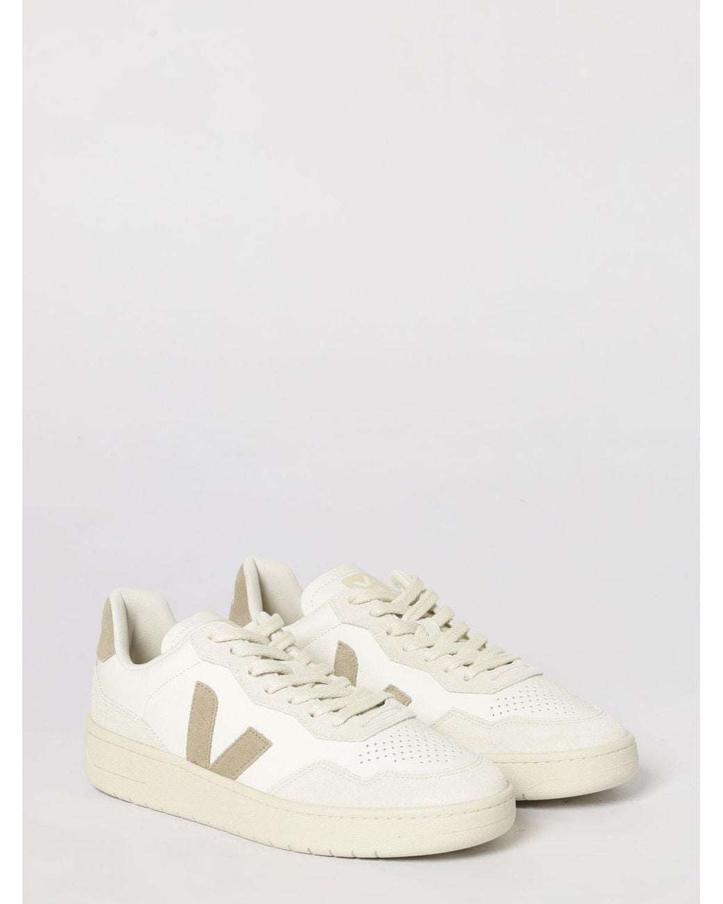 Veja Natural V-90 O.T. Leather Sneakers for men