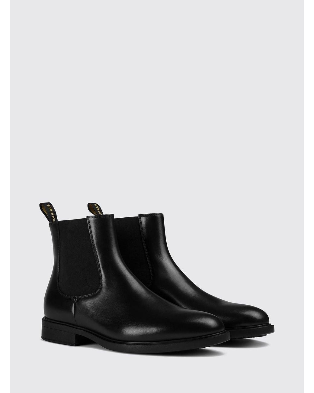 Doucal's Black Boot for men