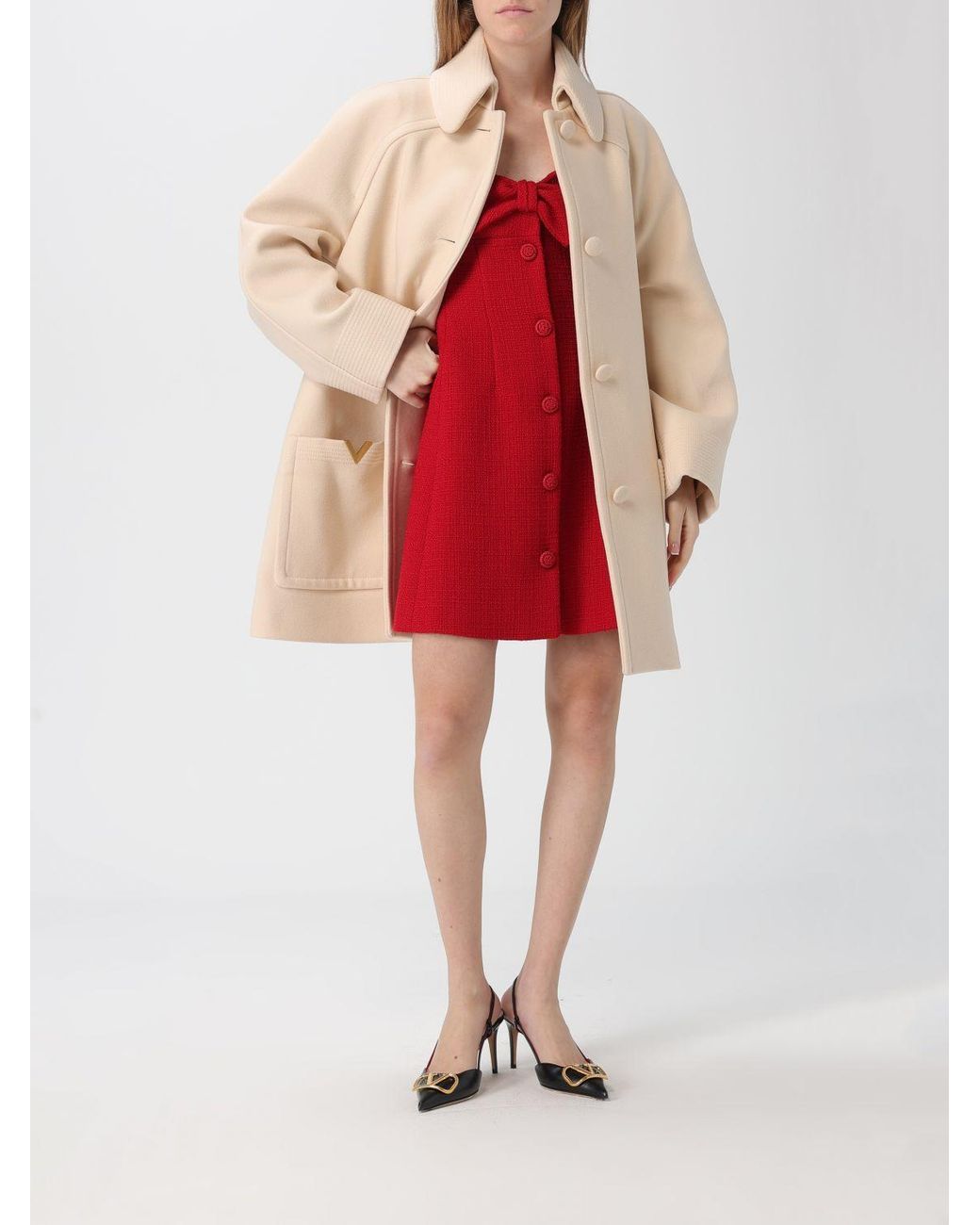Valentino Natural Trench Coat