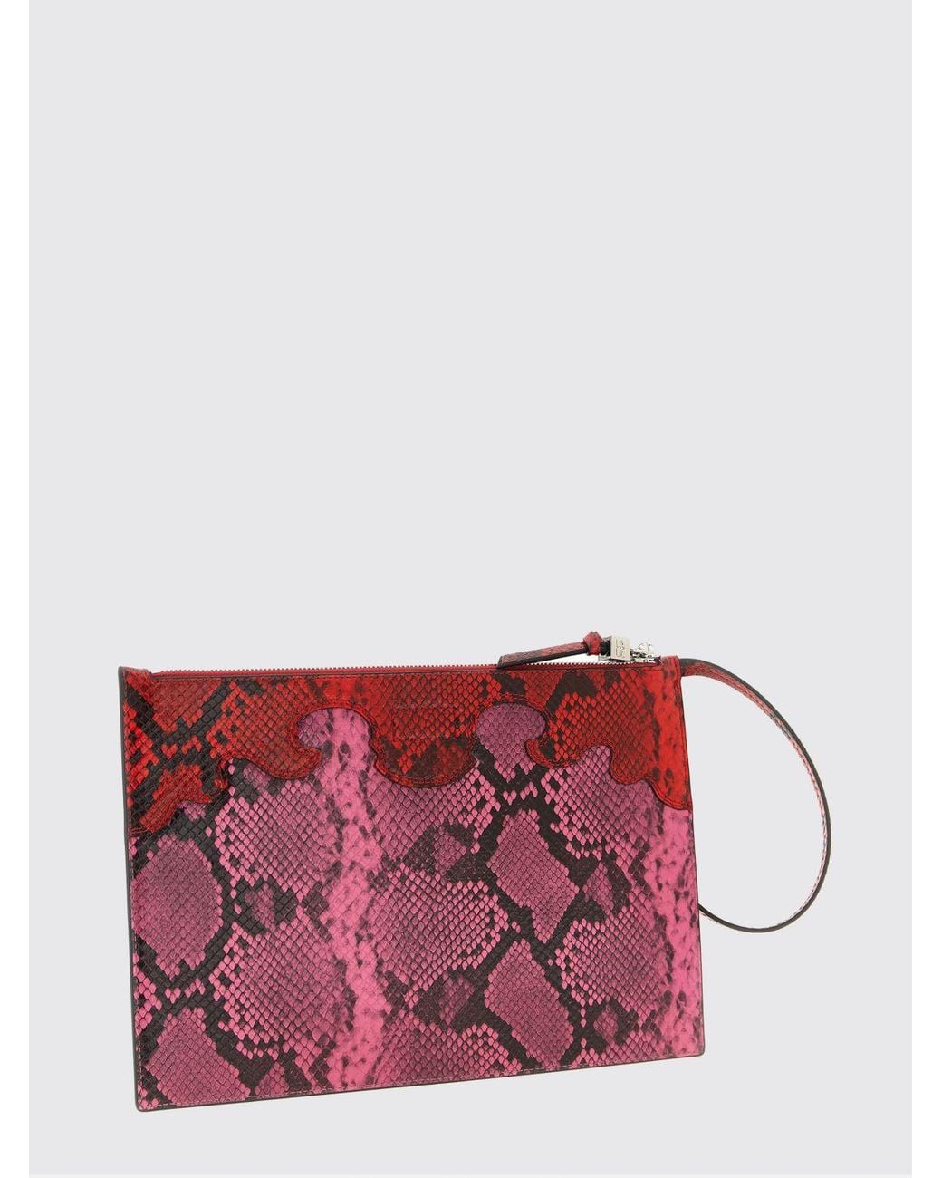 Ganni Red Handtasche Damen