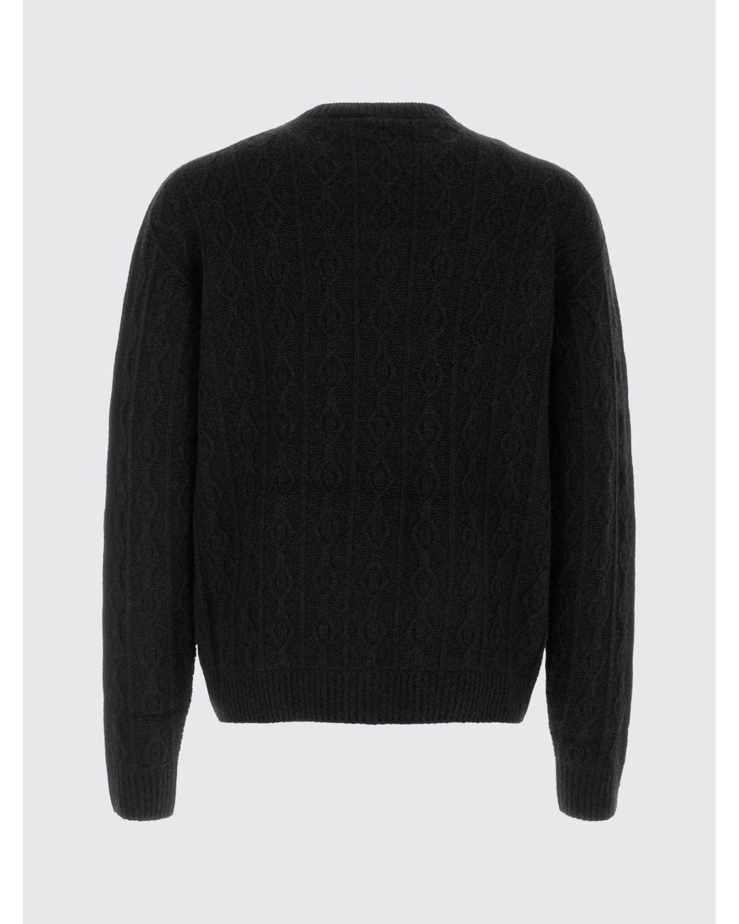 The Row Blue Crewneck Pure Cashmere Jumper With Ribbed Trims for men