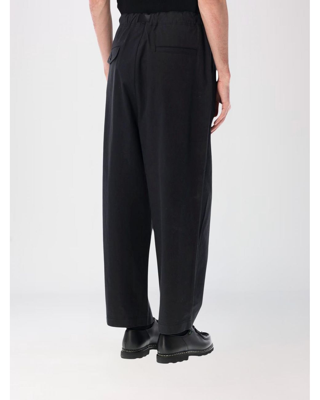Comme des Garçons Black Comme Des GarÇ Ons Homme Plus Wide Leg Cotton Trousers for men