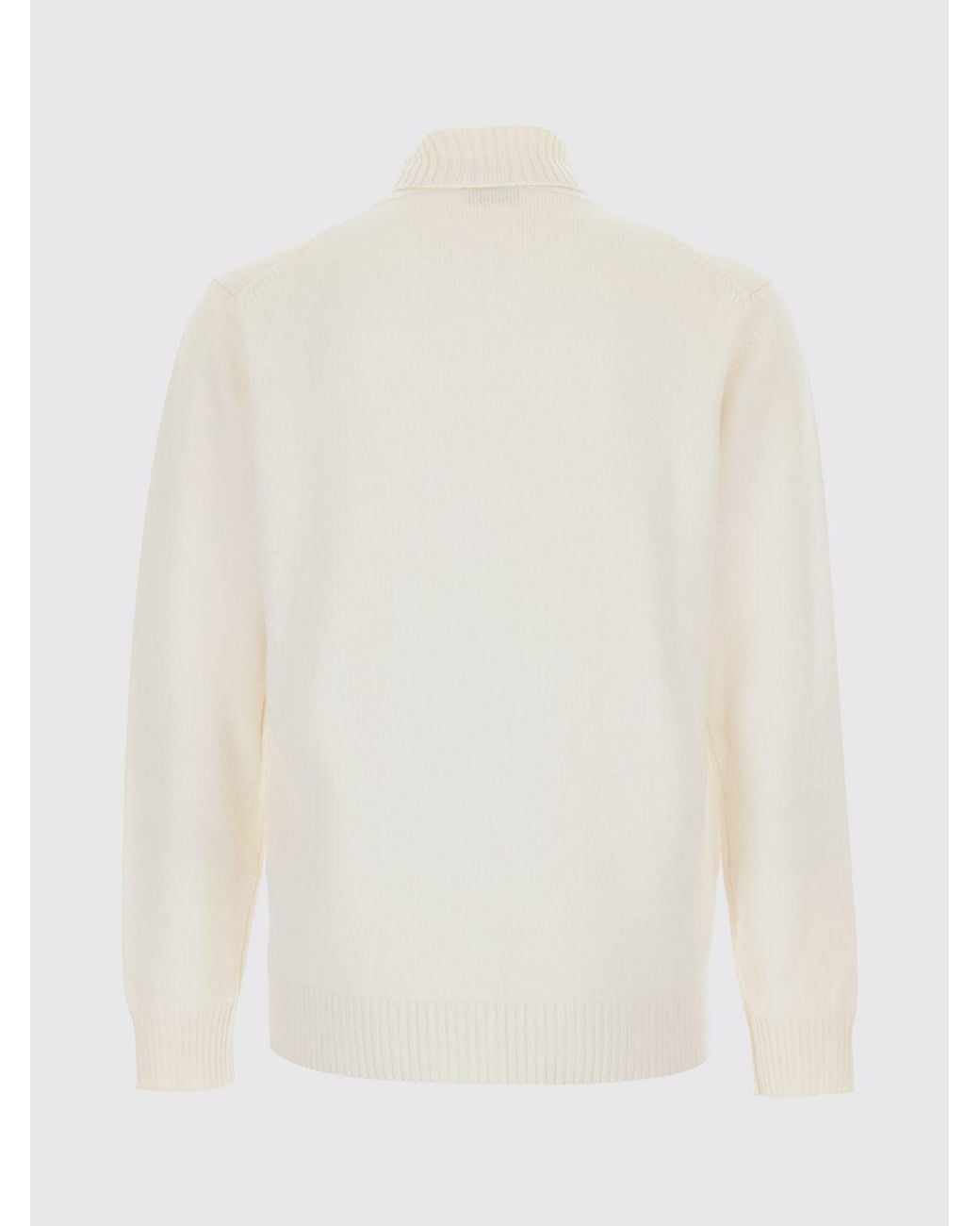 Kangra Natural Wool And Cashmere Blend Turtleneck Sweater for men