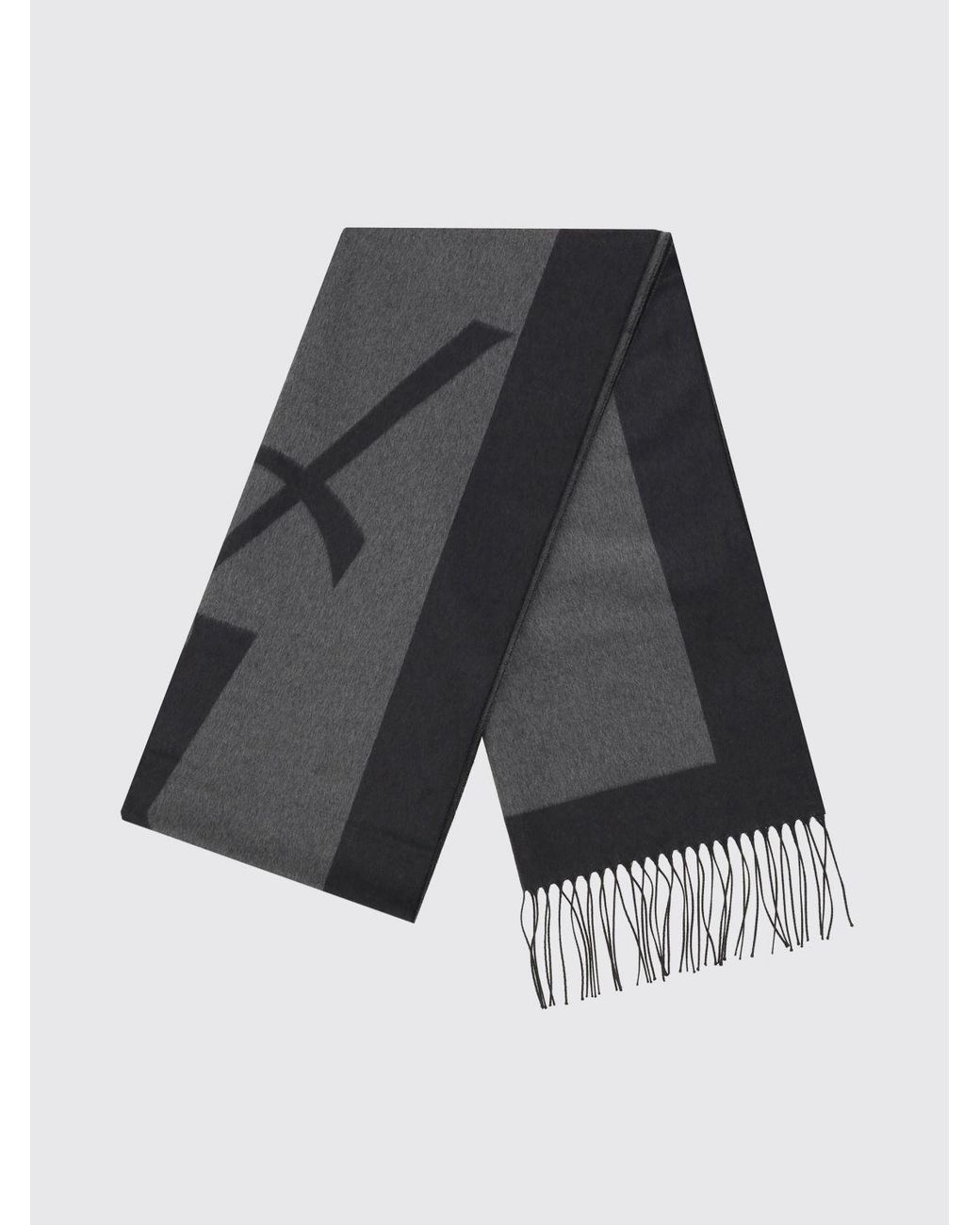 Sciarpa Cassandre di Saint Laurent in Gray da Uomo