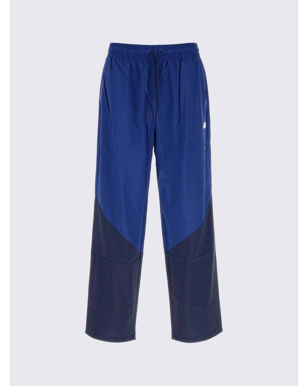 New Balance Blue Nylon Jogging Trousers for men