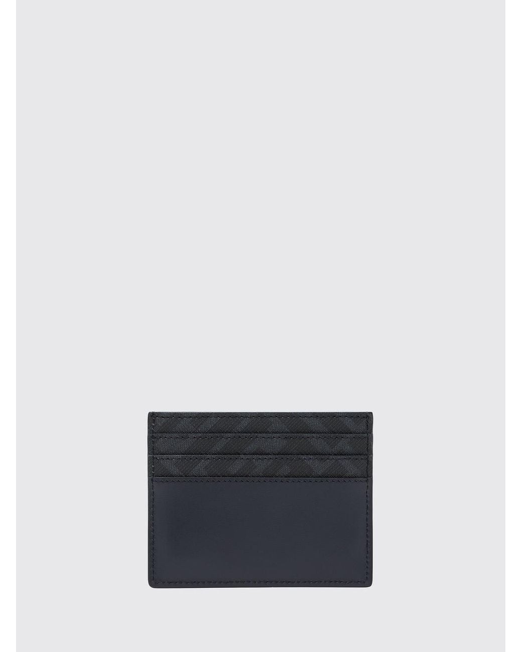 Fendi White Squared Ff Credit Card Holder for men