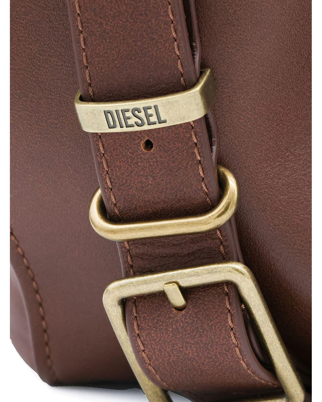 DIESEL Brown D-One Handbag