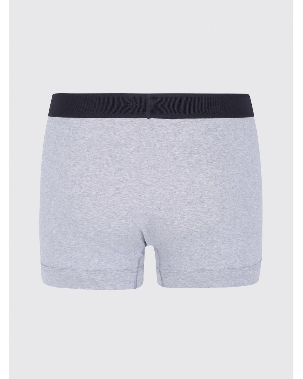 Tom Ford Blue Stretch-Cotton Boxer Briefs With Logo Waistband for men
