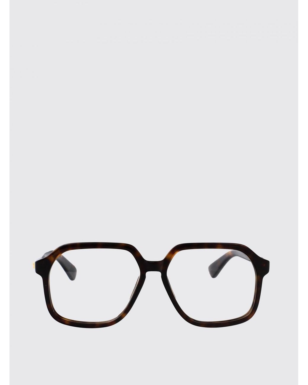 Bottega Veneta Brown Acetate Optical Glasses for men