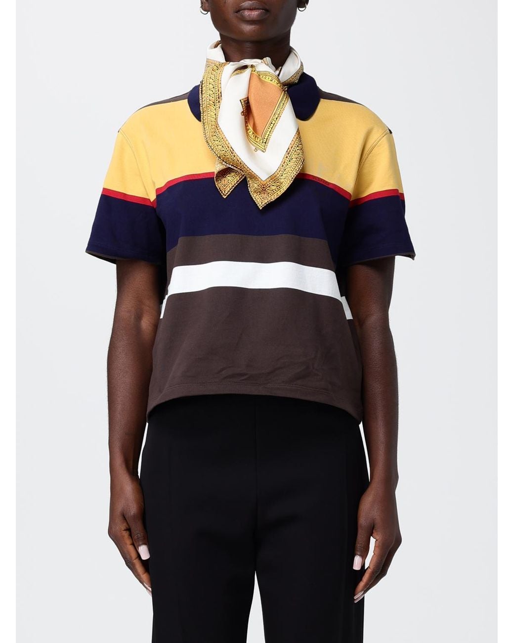 Sciarpa di Versace in Metallic