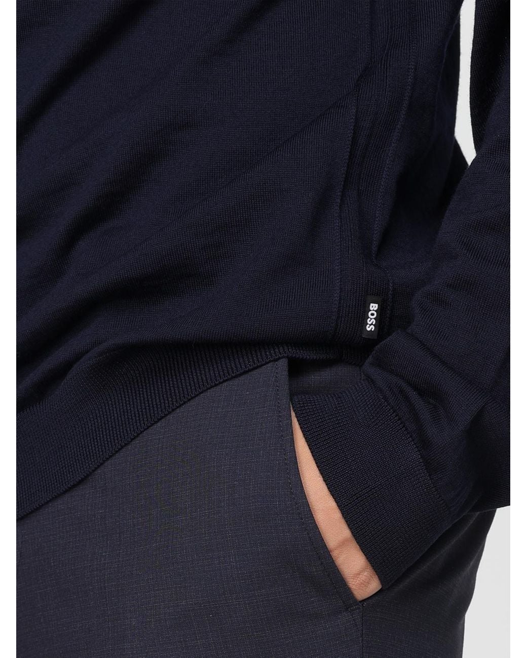 Boss Blue Jumper for men