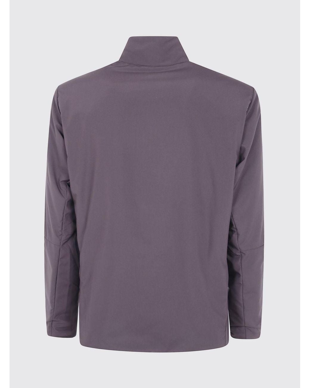 houdini Purple Padded High Collar Blazer for men
