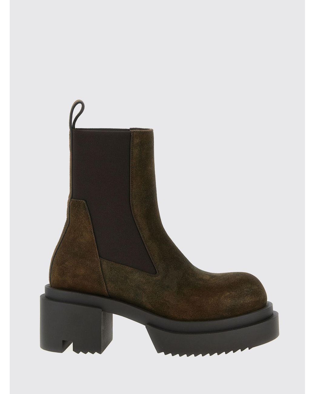 Rick Owens 'beatle Bogun' Ankle Boots in Black | Lyst