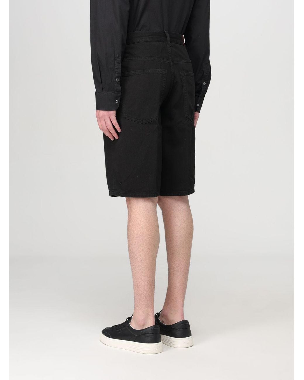 Dondup Black Short for men