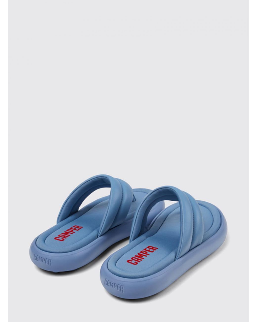Camper Blue Flat Sandals