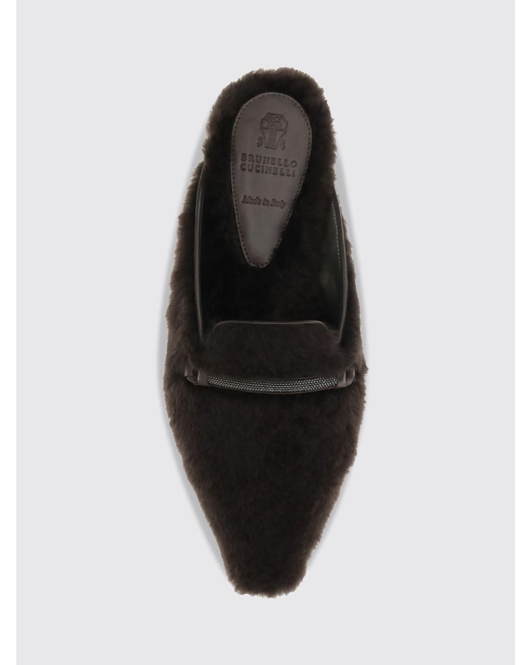 Brunello Cucinelli White Ballet Flat