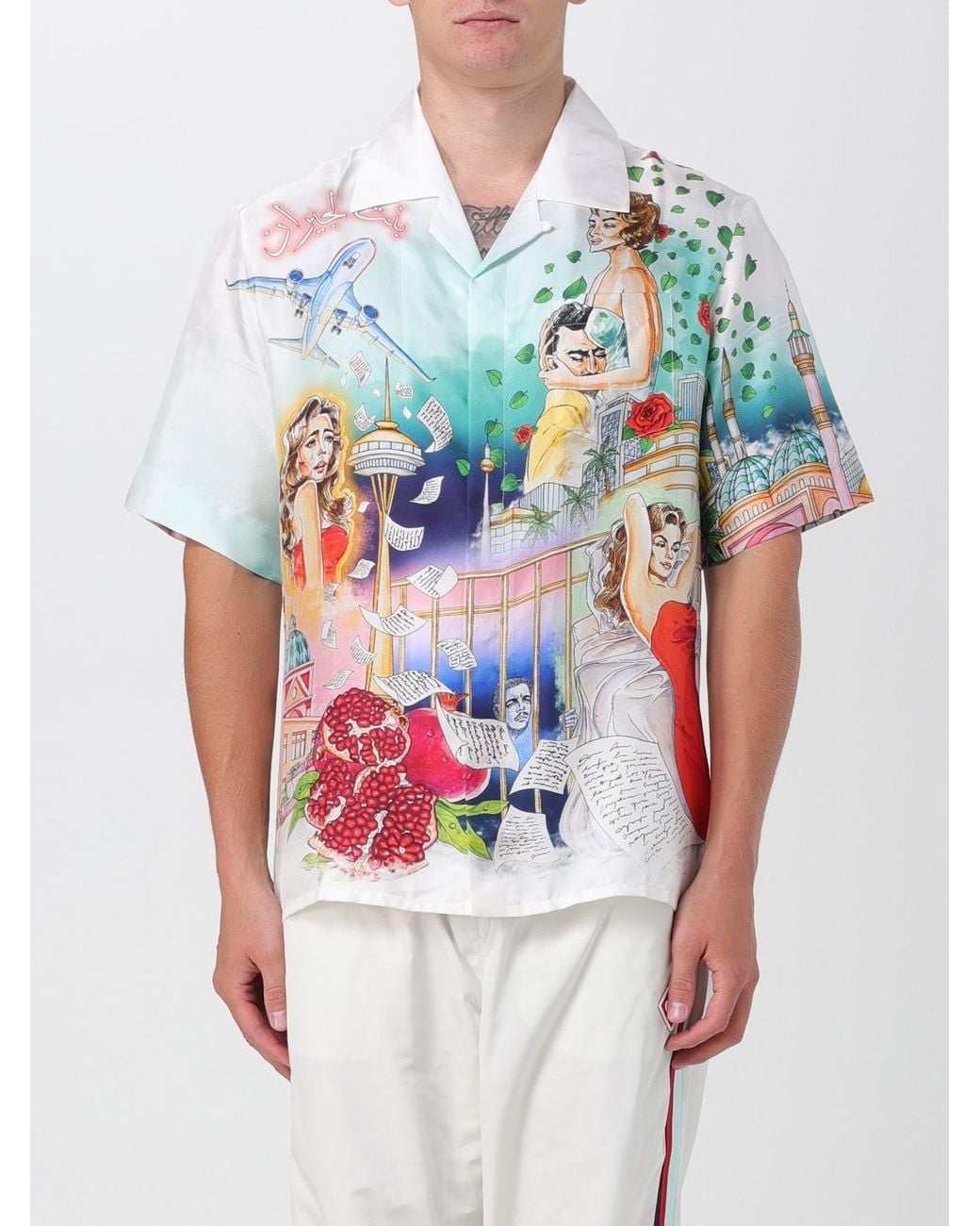 Casablanca Men's Shirt White main image 1