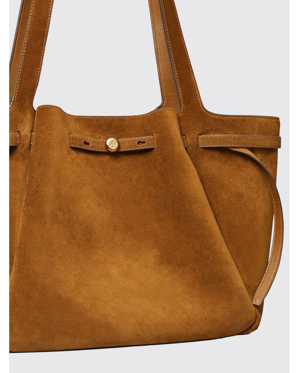Tory Burch Brown Romy Suede Bag