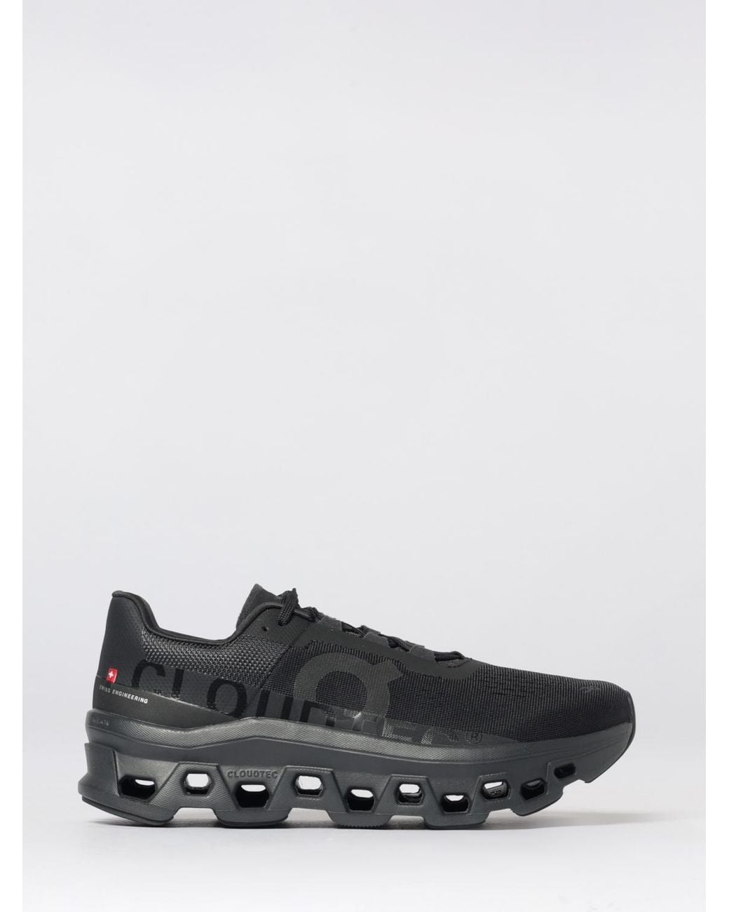 On Shoes White Cloudmonster 1 Mesh Sneakers On for men