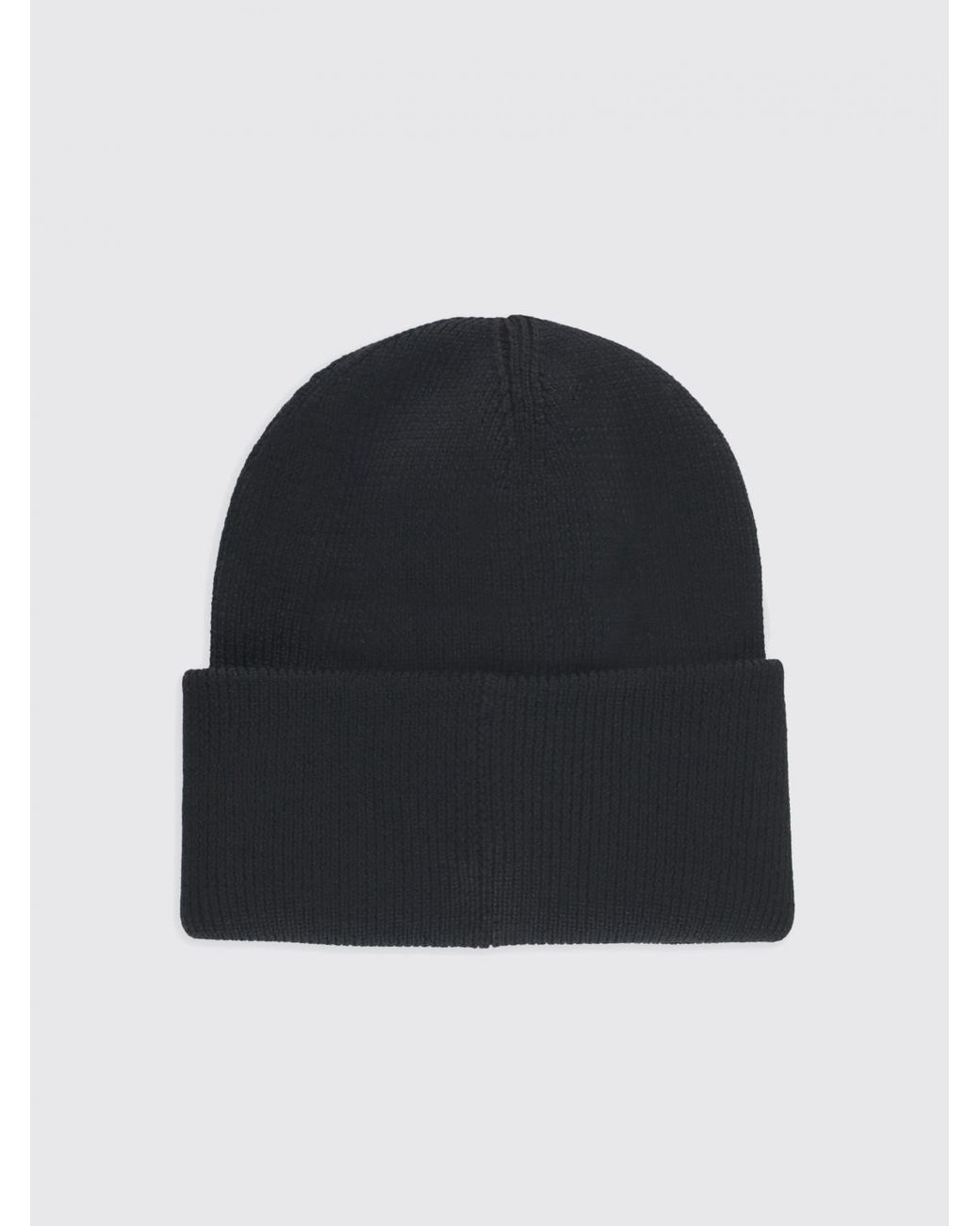 Canada Goose Blue Wool Beanie Hat for men
