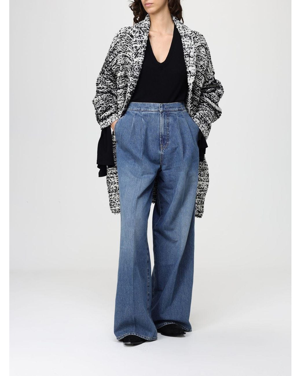 Alberta Ferretti Black Jumper